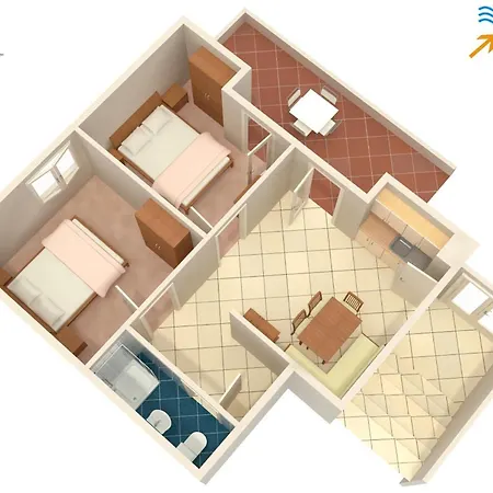 By The Sea Zrnovska Banja, Korcula - 3154 Daire Zrnovo