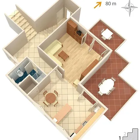 Daire By The Sea Zrnovska Banja, Korcula - 3154 Zrnovo